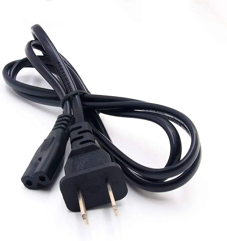 [CP0083] CABLE DE PODER TIPO 8 - 2 PINES PLANOS PARA IMPRESORA - COMPATIBLE CON EPSON Y MÁS