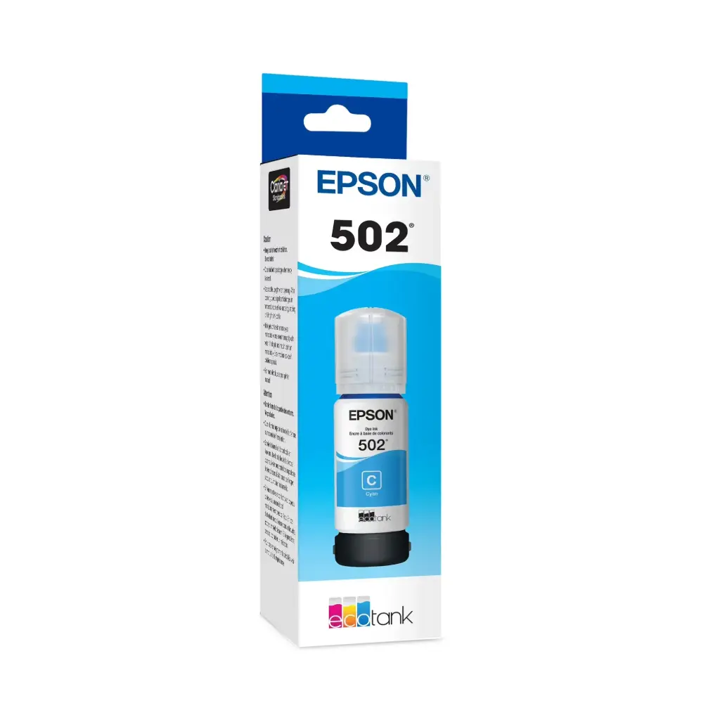[CP0291] TINTA ORIGINAL EPSON T502-AL PARA IMPRESORAS EPSON SERIE ET - AZUL
