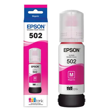 [CP0293] TINTA ORIGINAL EPSON T502-AL PARA IMPRESORAS EPSON SERIE ET - ROJO