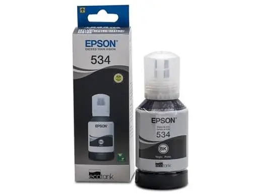 [T534120] TINTA PIGMENTADA ORIGINAL EPSON T534 (NEGRO) PARA MODELOS, M1120, M2140, M2170, M1180, M3180, M3170, M1100.