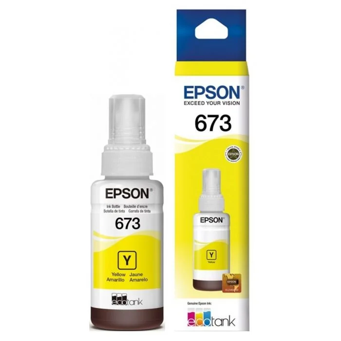 TINTA ORIGINAL EPSON T673 PARA IMPRESORA ECOTANK L800, L805, L810, L850, L1800.