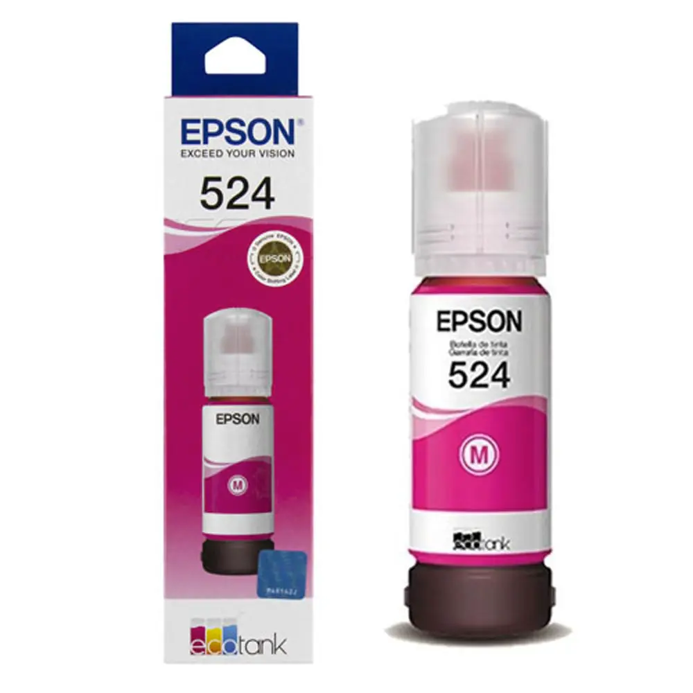 TINTA EPSON T524 ORIGINAL PARA ECOTANK L15150, L15160 Y L6490