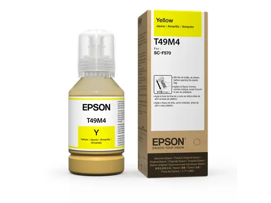 TINTA ORIGINAL DE EPSON PARA SUBLIMACIÓN T49M - F170, F570.