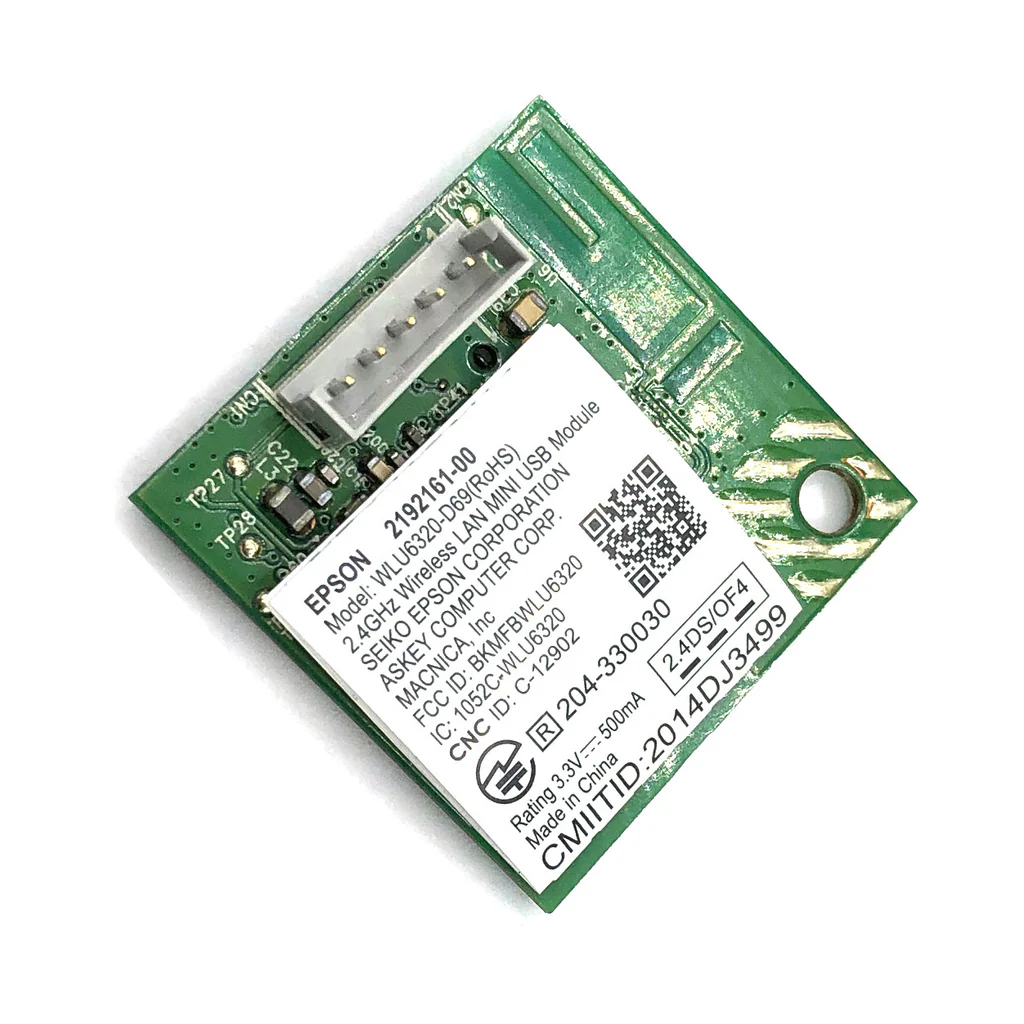 [CP6738] WI-FI BOARD | PLACA BASE WIFI ORIGINAL PARA IMPRESORAS EPSON L4160, L6171, L6270 Y OTROS MODELOS COMPATIBLES. 