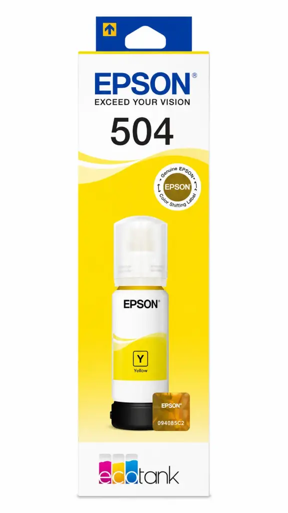 TINTA GENÉRICA EPSON 504 PARA IMPRESORAS EPSON